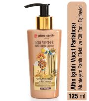 Body Shimmer With Golden Glitter Altın Işıltılı Vücut Parlatıcısı 125 ml