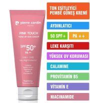 Ton Eşitleyici Aydınlatıcı Yüz Güneş Kremi Pink Touch Tone-Up SPF50+/PA++ – 50 ml